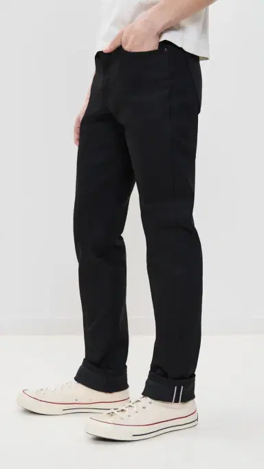 Naked & Famous Denim Weird Guy Black Cobra Stretch Selvedge Jeans Black 29 | Thumbnail 4 Naked & Famous Denim Weird Guy Black Cobra Stretch Selvedge Jeans Black 29 | Thumbnail 4