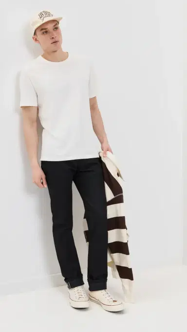 Naked & Famous Denim Weird Guy Black Cobra Stretch Selvedge Jeans Black 29 | Thumbnail 5 Naked & Famous Denim Weird Guy Black Cobra Stretch Selvedge Jeans Black 29 | Thumbnail 5