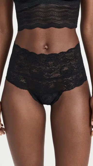 Cosabella High Rise Bikini Briefs Black M | Thumbnail 2 Cosabella High Rise Bikini Briefs Black M | Thumbnail 2