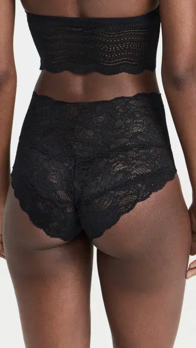 Cosabella High Rise Bikini Briefs Black M | Thumbnail 3 Cosabella High Rise Bikini Briefs Black M | Thumbnail 3