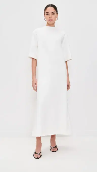 WARDROBE.NYC WARDROBE. NYC T-Shirt Dress Off White | Thumbnail 2 WARDROBE.NYC WARDROBE. NYC T-Shirt Dress Off White | Thumbnail 2