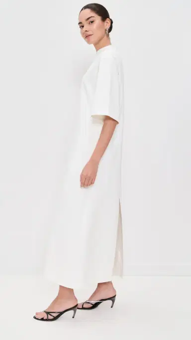 WARDROBE.NYC WARDROBE. NYC T-Shirt Dress Off White | Thumbnail 4 WARDROBE.NYC WARDROBE. NYC T-Shirt Dress Off White | Thumbnail 4