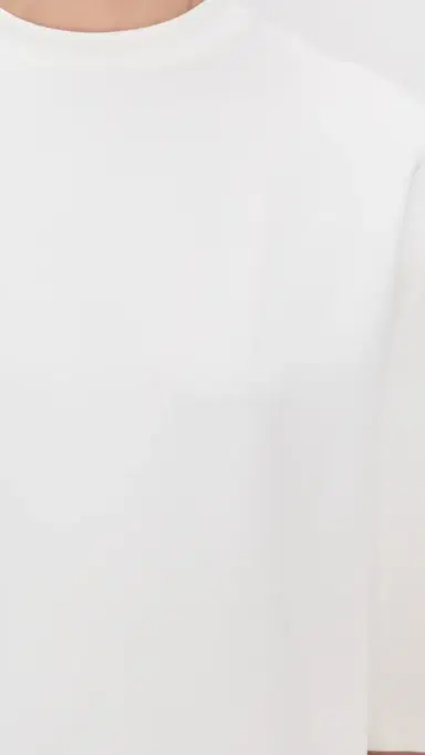 WARDROBE.NYC WARDROBE. NYC T-Shirt Dress Off White | Thumbnail 6 WARDROBE.NYC WARDROBE. NYC T-Shirt Dress Off White | Thumbnail 6