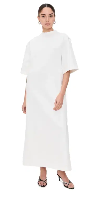 WARDROBE.NYC WARDROBE. NYC T-Shirt Dress Off White | Thumbnail 1 WARDROBE.NYC WARDROBE. NYC T-Shirt Dress Off White | Thumbnail 1