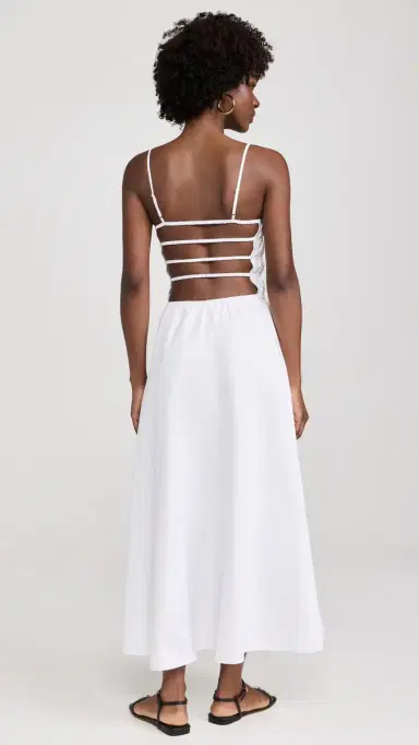 Solid & Striped The Delta Dress arshmallow | Thumbnail 3