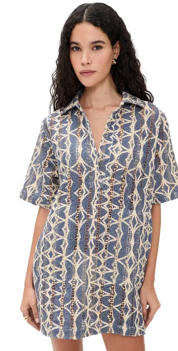 Arko Nuri Dress Blue