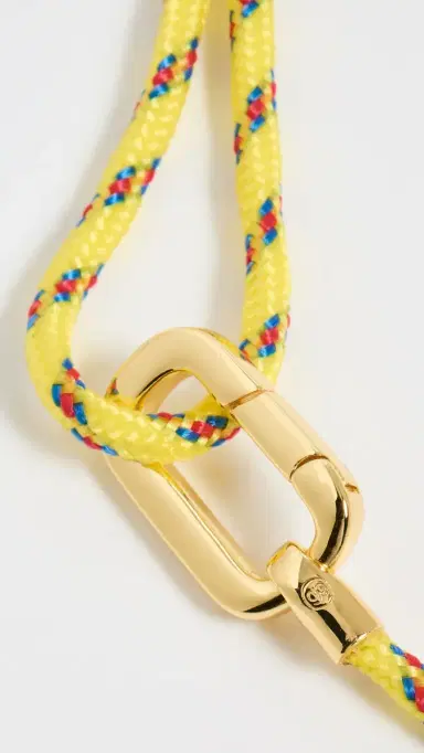 Gorjana Link Paracord Bracelet Yellow One Size | Thumbnail 4
