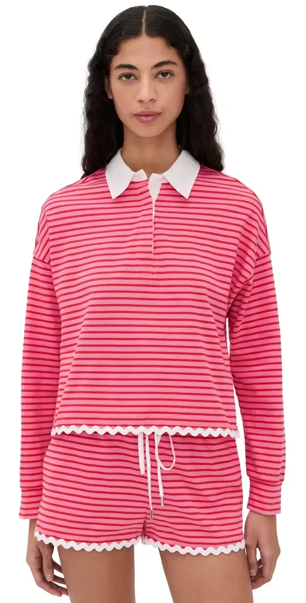 Nadine Set Pink/Red