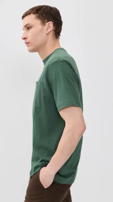 Filson Short Sleeve Outfitter Pocket T-Shirt Olive Green | Thumbnail 4 Filson Short Sleeve Outfitter Pocket T-Shirt Olive Green | Thumbnail 4