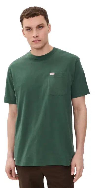 Filson Short Sleeve Outfitter Pocket T-Shirt Olive Green | Thumbnail 1 Filson Short Sleeve Outfitter Pocket T-Shirt Olive Green | Thumbnail 1