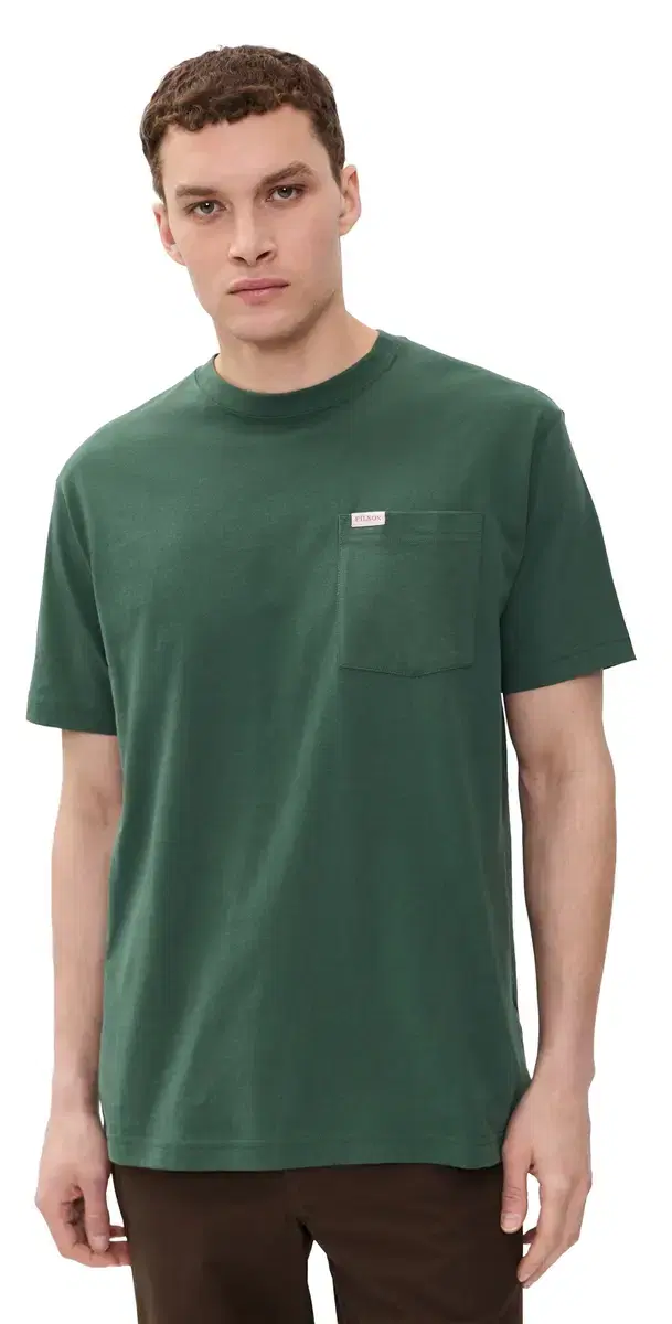 hort leeve Outfitter Pocket T-hirt Olive Green