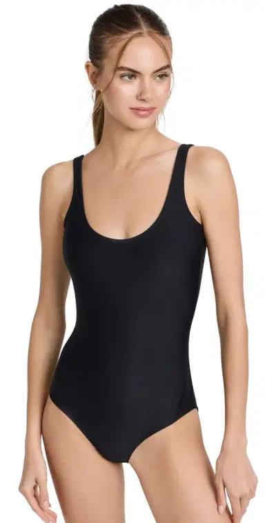 Cover Tank Swimsuit Black | Thumbnail 1
