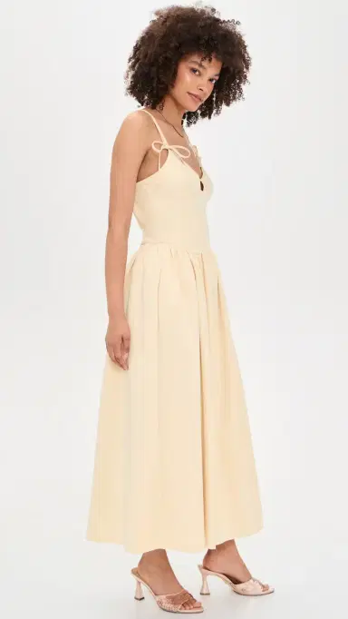 En Saison Elspeth Maxi Dress Butter Yellow | Thumbnail 4 En Saison Elspeth Maxi Dress Butter Yellow | Thumbnail 4