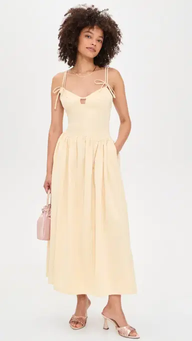 En Saison Elspeth Maxi Dress Butter Yellow | Thumbnail 5 En Saison Elspeth Maxi Dress Butter Yellow | Thumbnail 5
