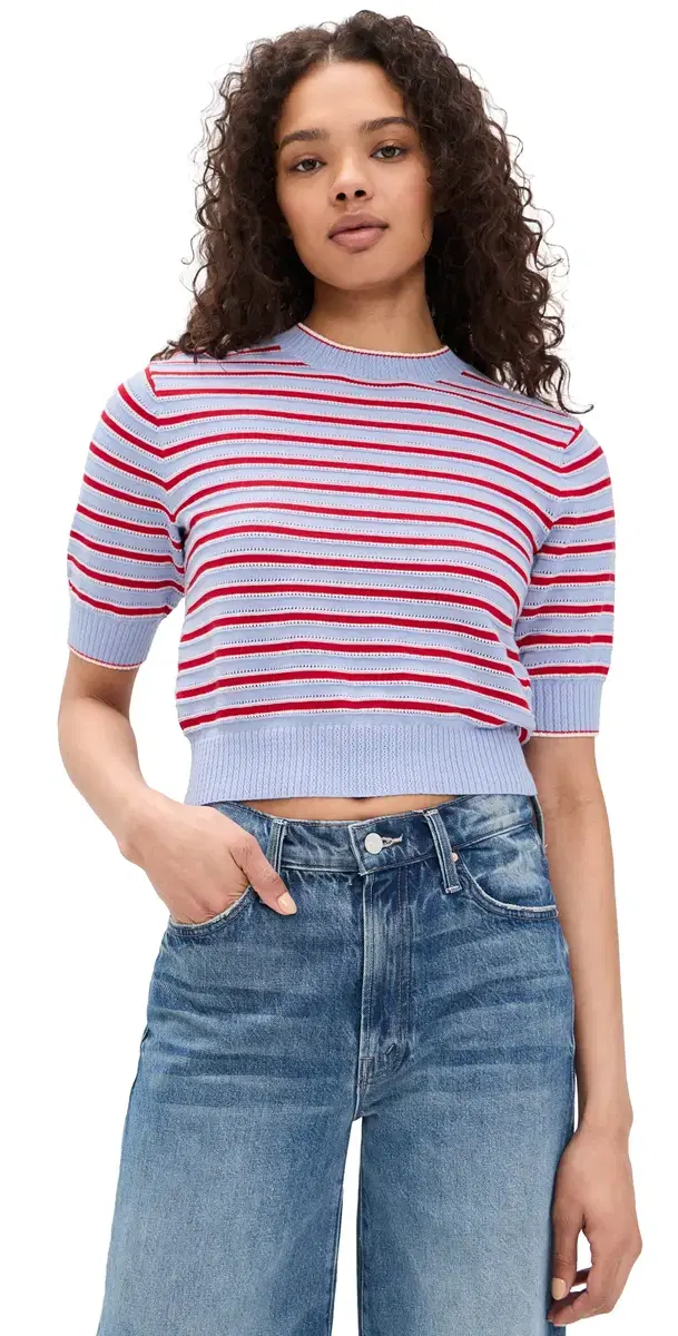 Ella titch tripe Tee Light Blue Trio tripe