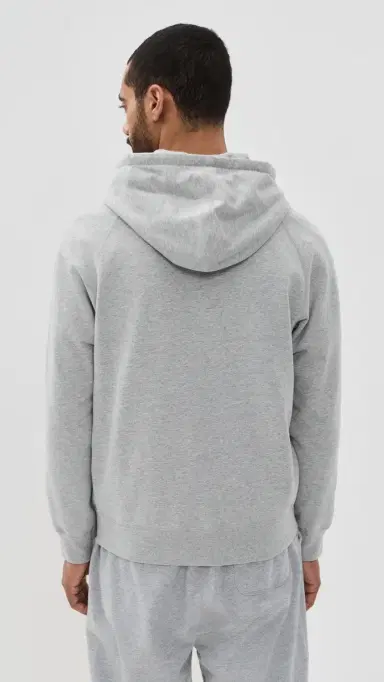 REIGNING CHAMP Mid-Weight Terry Standard Zip Hoodie Hgrey M | Thumbnail 3