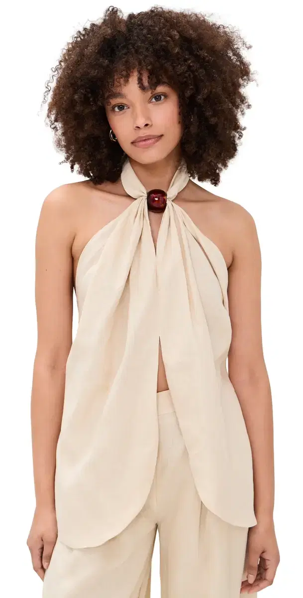 Biba Halter Top Panna