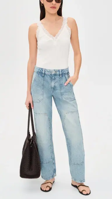 Seventy + Mochi Carpenter Stevie Jeans Sunfade | Thumbnail 5