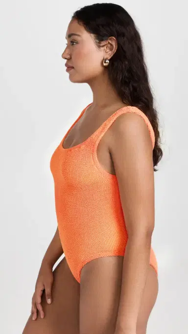 Hunza G Classic Square Neck One Piece | Thumbnail 4 Hunza G Classic Square Neck One Piece | Thumbnail 4