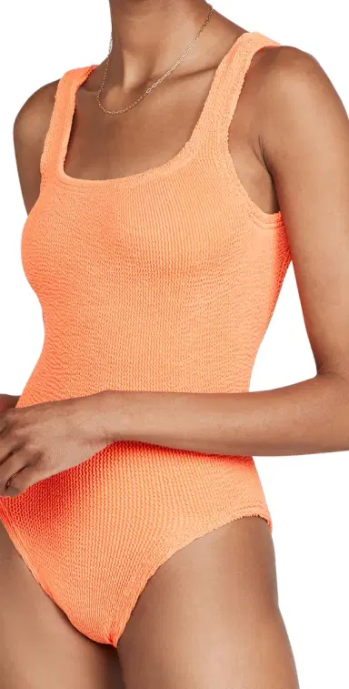 Hunza G Classic Square Neck One Piece | Thumbnail 1 Hunza G Classic Square Neck One Piece | Thumbnail 1