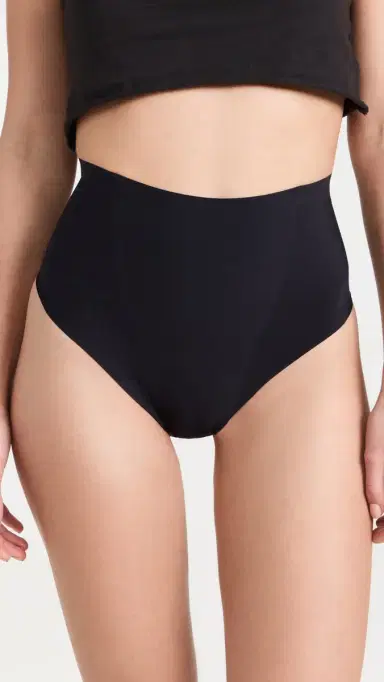 Commando Zone Smoothing Thong Black | Thumbnail 2 Commando Zone Smoothing Thong Black | Thumbnail 2