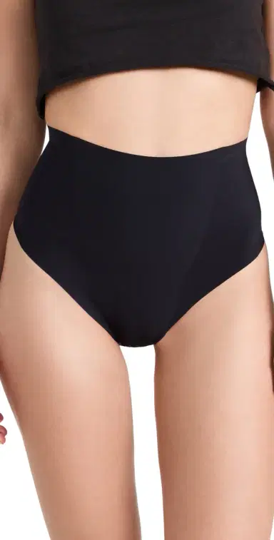 Commando Zone Smoothing Thong Black | Thumbnail 1 Commando Zone Smoothing Thong Black | Thumbnail 1