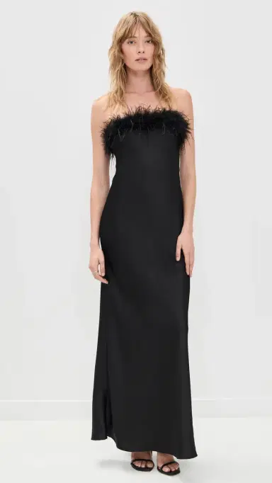 Runaway the Label Ariana Strapless axi Dress Black | Thumbnail 2 Runaway the Label Ariana Strapless axi Dress Black | Thumbnail 2