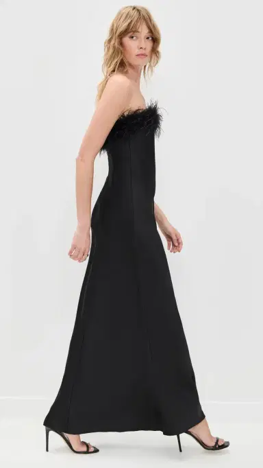 Runaway the Label Ariana Strapless axi Dress Black | Thumbnail 4 Runaway the Label Ariana Strapless axi Dress Black | Thumbnail 4