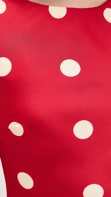 Bailey Rose Polka Dot Mini Dress Cherry | Thumbnail 6