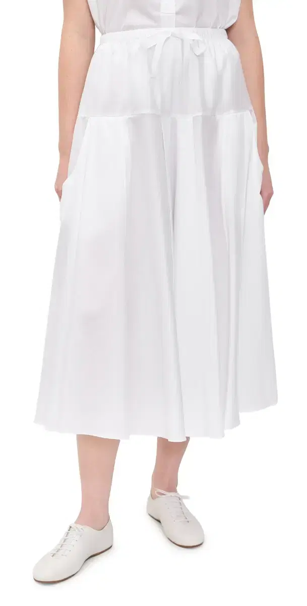 The Italian Summer Skirt White