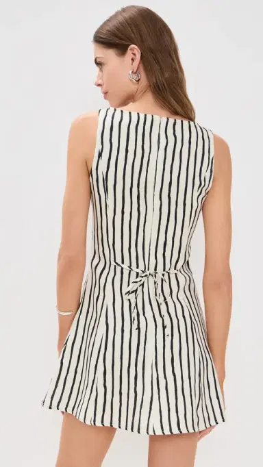 VRG GRL Chloe Linen Mini Dress | Thumbnail 3 VRG GRL Chloe Linen Mini Dress | Thumbnail 3