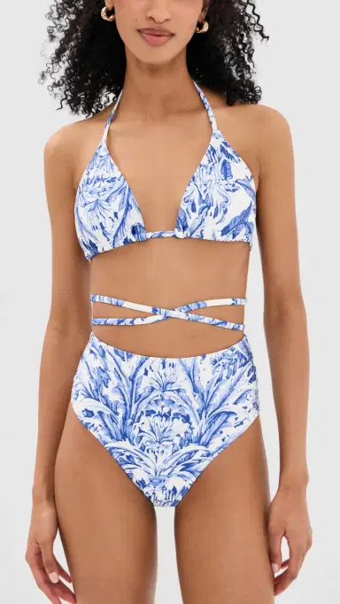 DIARRABLU aai Swim Bikini Set Toile Blue | Thumbnail 2
