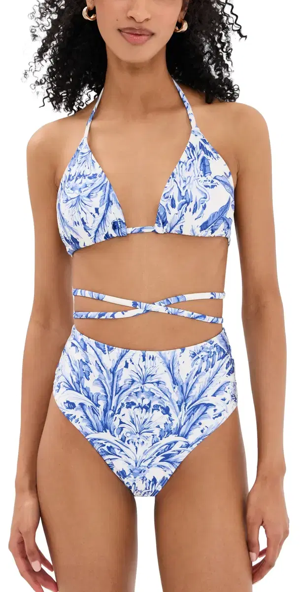 DIARRABLU aai Swim Bikini Set Toile Blue