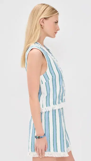 The Tiny Big Sister Towel Striped Top | Thumbnail 4 The Tiny Big Sister Towel Striped Top | Thumbnail 4