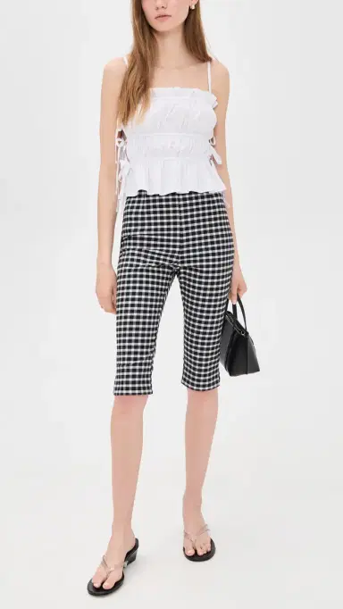 POSSE Chiara Capri Pants Black/White | Thumbnail 5 POSSE Chiara Capri Pants Black/White | Thumbnail 5