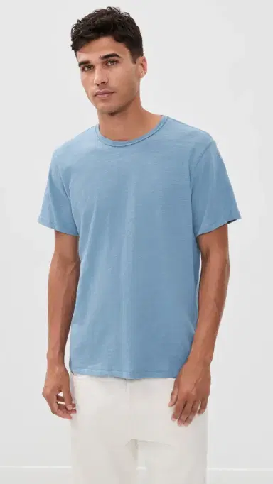 rag & bone Classic Flame Tee Fogbl | Thumbnail 2 rag & bone Classic Flame Tee Fogbl | Thumbnail 2