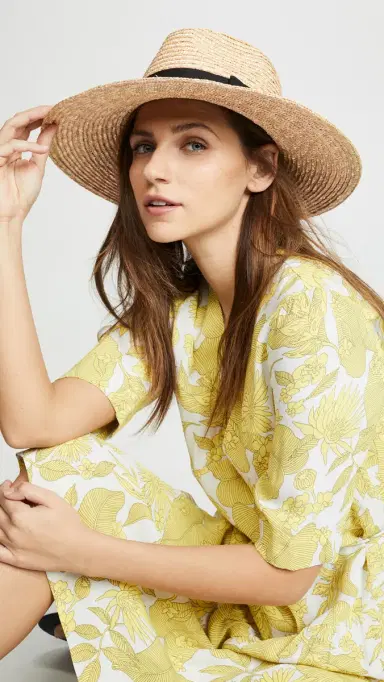 Brixton Joanna Straw Hat Honey M | Thumbnail 3