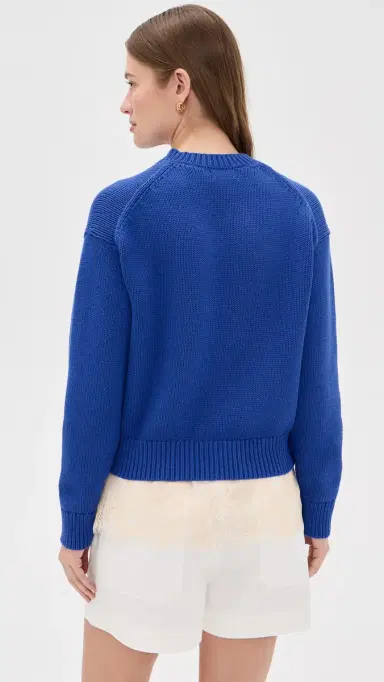 Polo Ralph Lauren Cotton Long Sleeve Crew Neck Pullover Bright Royal | Thumbnail 3 Polo Ralph Lauren Cotton Long Sleeve Crew Neck Pullover Bright Royal | Thumbnail 3