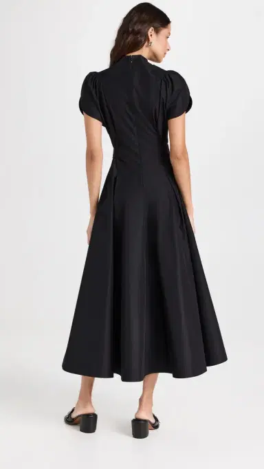 3.1 Phillip Lim Puff Sleeve Side Tie Flare Dress | Thumbnail 3