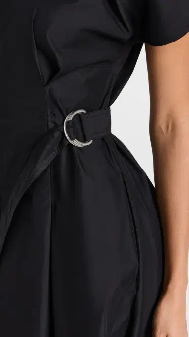 3.1 Phillip Lim Puff Sleeve Side Tie Flare Dress | Thumbnail 6