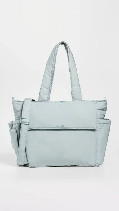 CALPAK Diaper Tote Bag with Laptop Sleeve Bluebell One Size | Thumbnail 2 CALPAK Diaper Tote Bag with Laptop Sleeve Bluebell One Size | Thumbnail 2