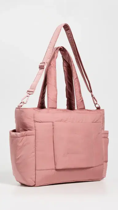 CALPAK Diaper Tote Bag with Laptop Sleeve Peony One Size | Thumbnail 4 CALPAK Diaper Tote Bag with Laptop Sleeve Peony One Size | Thumbnail 4