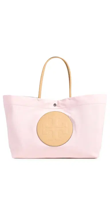 Tory Burch Ella Twist Reversible Tote Rose Mist One Size | Thumbnail 1 Tory Burch Ella Twist Reversible Tote Rose Mist One Size | Thumbnail 1