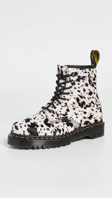 Dr. Martens 1460 Bex Boots Cream/Black | Thumbnail 2