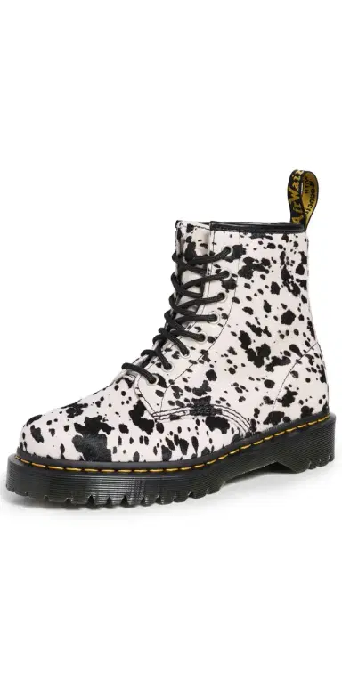 Dr. Martens 1460 Bex Boots Cream/Black | Thumbnail 1