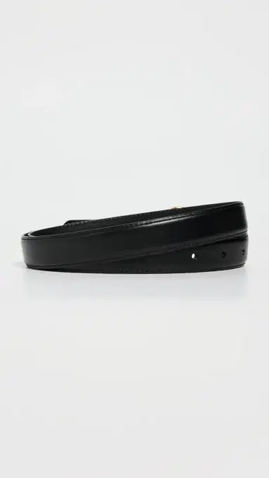 Madewell Mixed Metal Keeper Belt True Black | Thumbnail 4