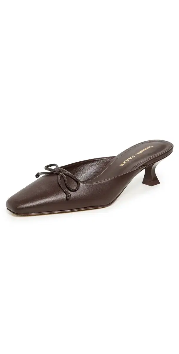 Larroudé Larroude x Parke Mules Luster Calf Brown 7