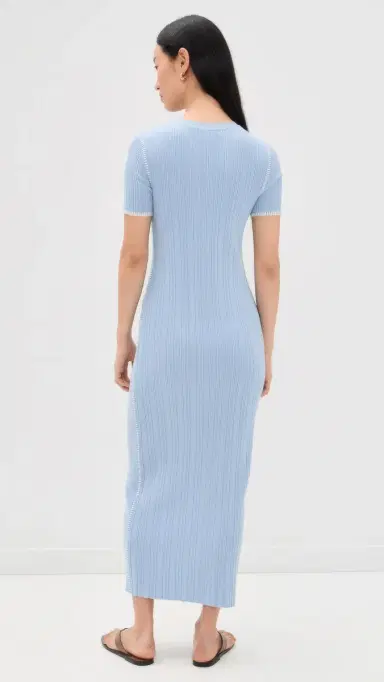 rag & bone Harper Midi Dress Sky | Thumbnail 3 rag & bone Harper Midi Dress Sky | Thumbnail 3
