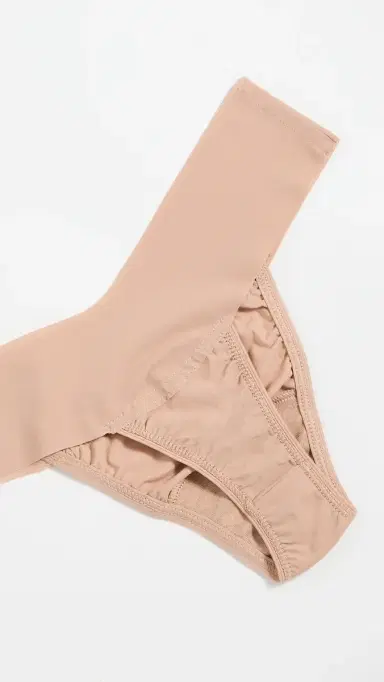 Hanky Panky Breathe Natural Rise Thong 3 Pack Tau3 M | Thumbnail 5