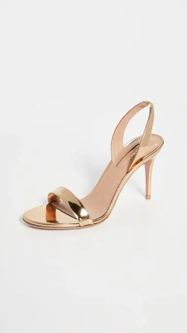 Aquazzura So Nude Sandals 85 Soft Gold 36 | Thumbnail 2